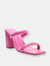 Ully Leather Sandal - Very Pink