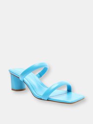 Ully Lo Leather Sandal - True Blue