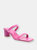Ully Lo Leather Sandal - Very Pink