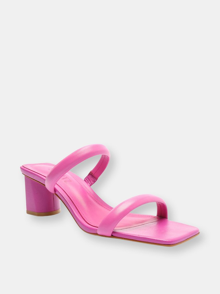 Ully Lo Leather Sandal - Very Pink