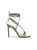 Vikki Snake-Embossed Leather Sandal - Natural Snake