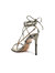 Vikki Snake-Embossed Leather Sandal