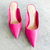 Women's Edwina Heel Sandals In Hot Pink