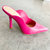 Women's Edwina Heel Sandals In Hot Pink
