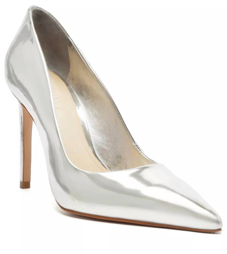 Women's Lou Heel In Metallic - Metallic