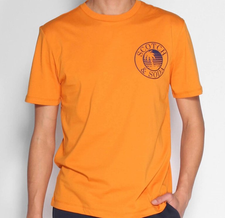 Artwork Tee - Orange