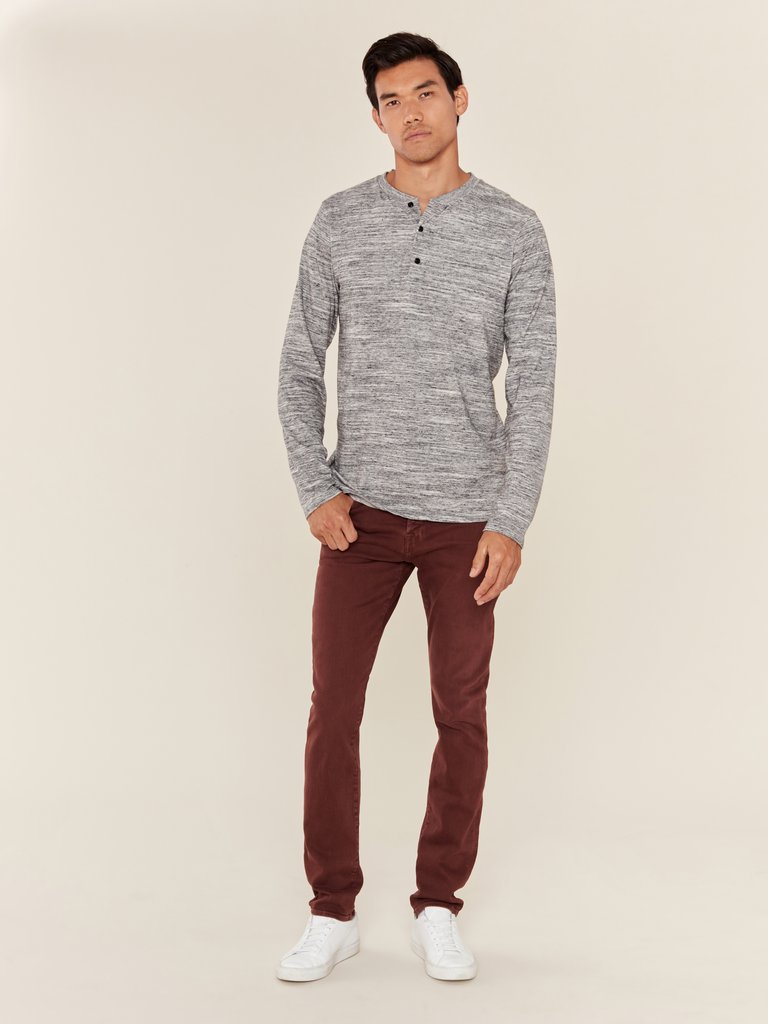 Classic Long Sleeve Grandad Henley