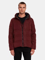 Classic Primaloft Hooded Jacket - Bordeaux