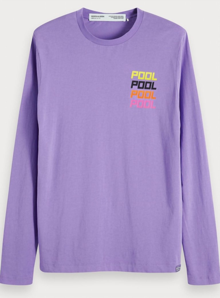 Streetwear Tee - Purple