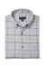 Exploded Tattersall Lightweight Flannel In Grey - Grey