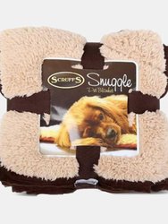 Scruffs Snuggle Blanket (Chocolate) (L) - Chocolate