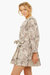 Calla Cheetah Long Sleeve Belted Tunic Dress