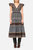 Ivette Flutter Sleeve Smocked Midi Dress (Final Sale) - Black