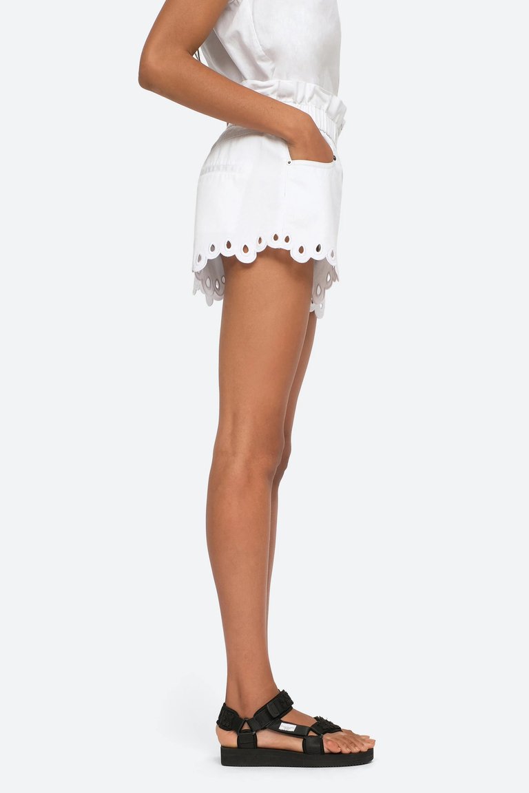 Lee Embroidery Shorts