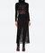 Liesel Fringe Skirt - Black