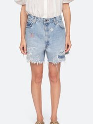 Marion Denim Short - Blue