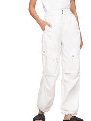 Nyla Pants In Cream - Cream