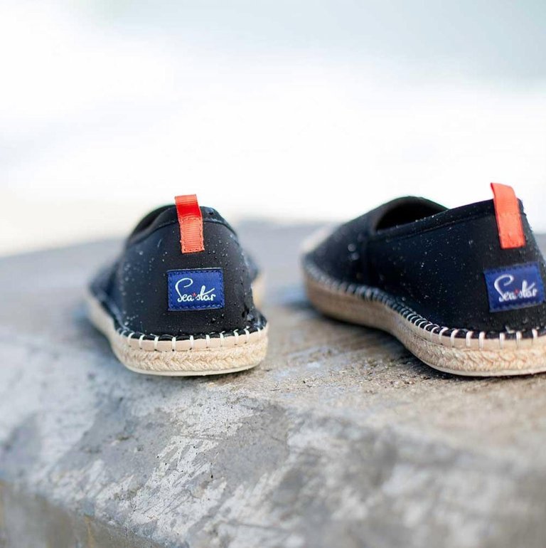 Womens Beachcomber Espadrille In Black