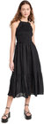 Women's Cole Smocked Ramie Midi Dress