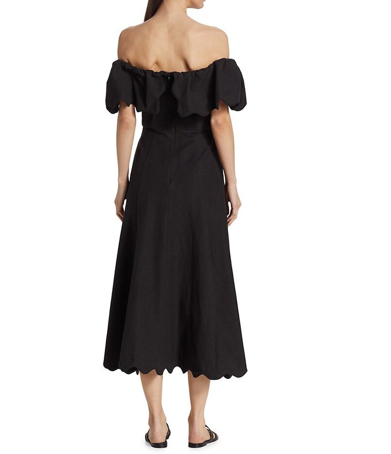 Women's Leona Strapless Dress - Black