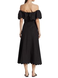Women's Leona Strapless Dress - Black