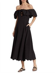 Women'S Leona Strapless Off The Shoulder Midi Dress