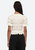Women's Mable Cambric Short Sleeve Ivory Smocked Top