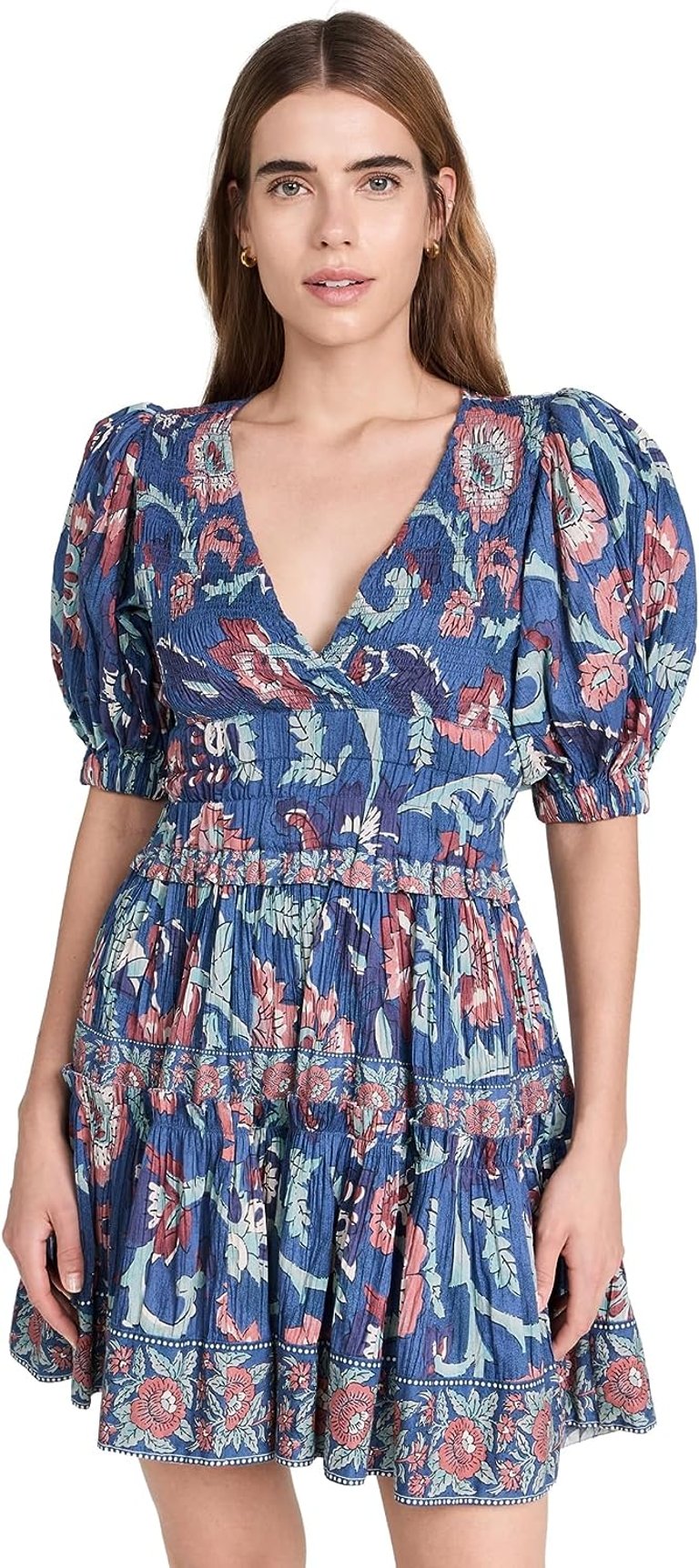 Women's Rory Print Puff Sleeve Dress - Multicolor