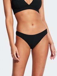 Riviera Hipster Bikini Bottom - Black