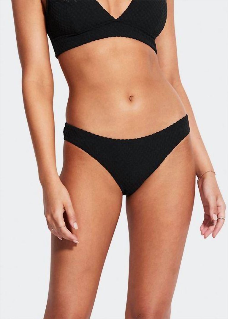 Riviera Hipster Bikini Bottom - Black