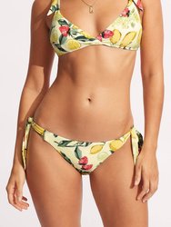 Wrap Bralette & Tie Side Bikini Set