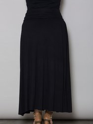 California Maxi Skirt - Black