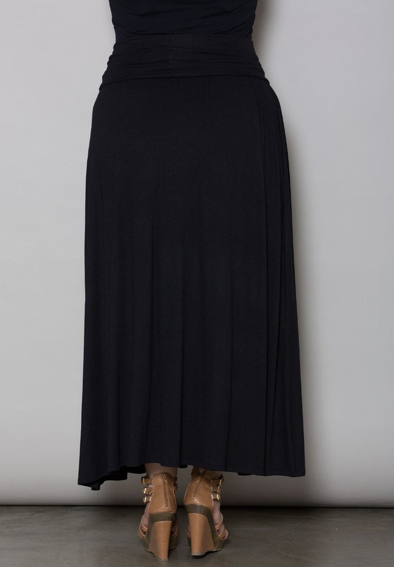 California Maxi Skirt - Black