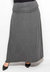 California Maxi Skirt - Heather Grey - Heather Grey