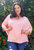 Christina Dolman Top - Blush