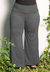 Classic Jersey Palazzo Pants - Charcoal