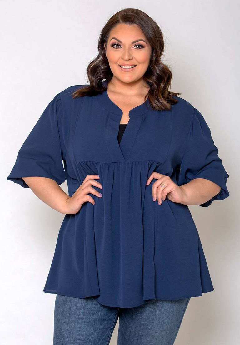 Emmylou Tunic - Navy