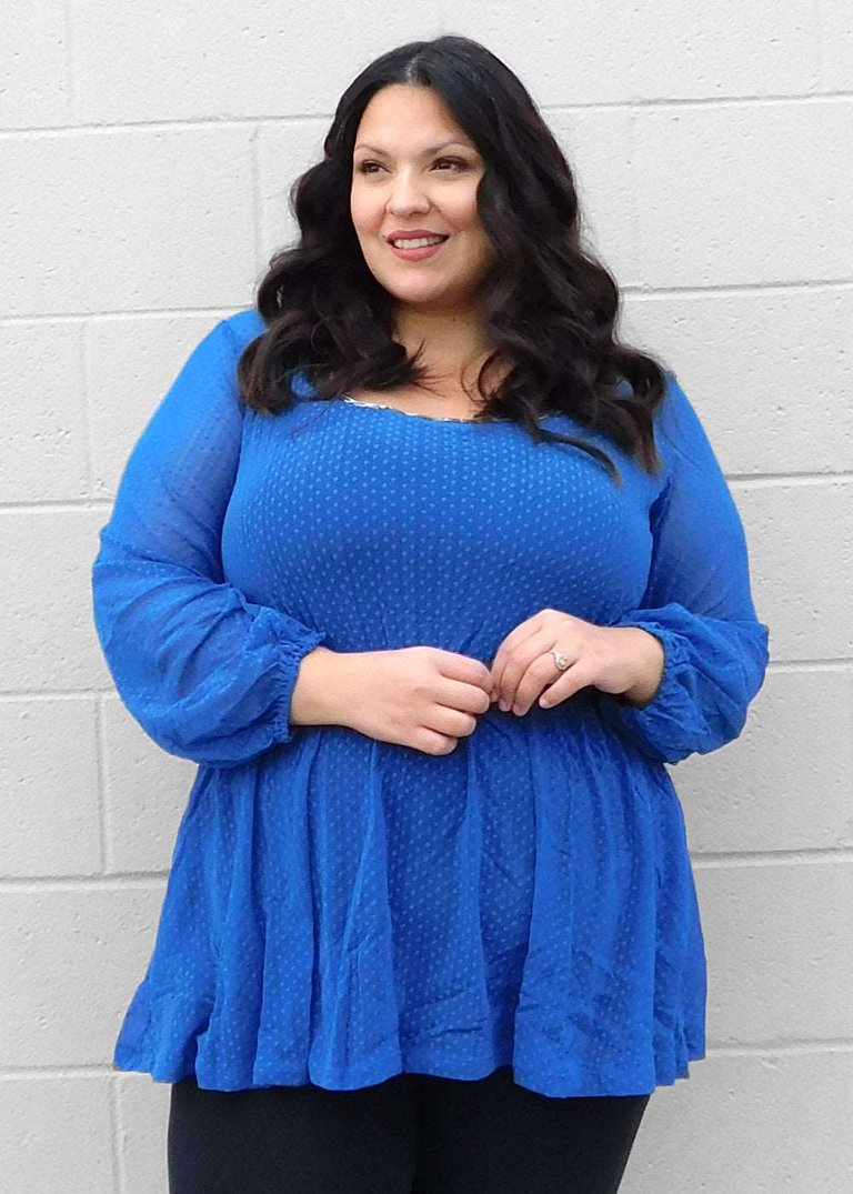 Madison Top - Royal Blue