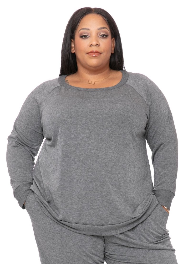 Martha Pull Over - Grey