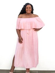 Morgan Maxi Dress - Pink