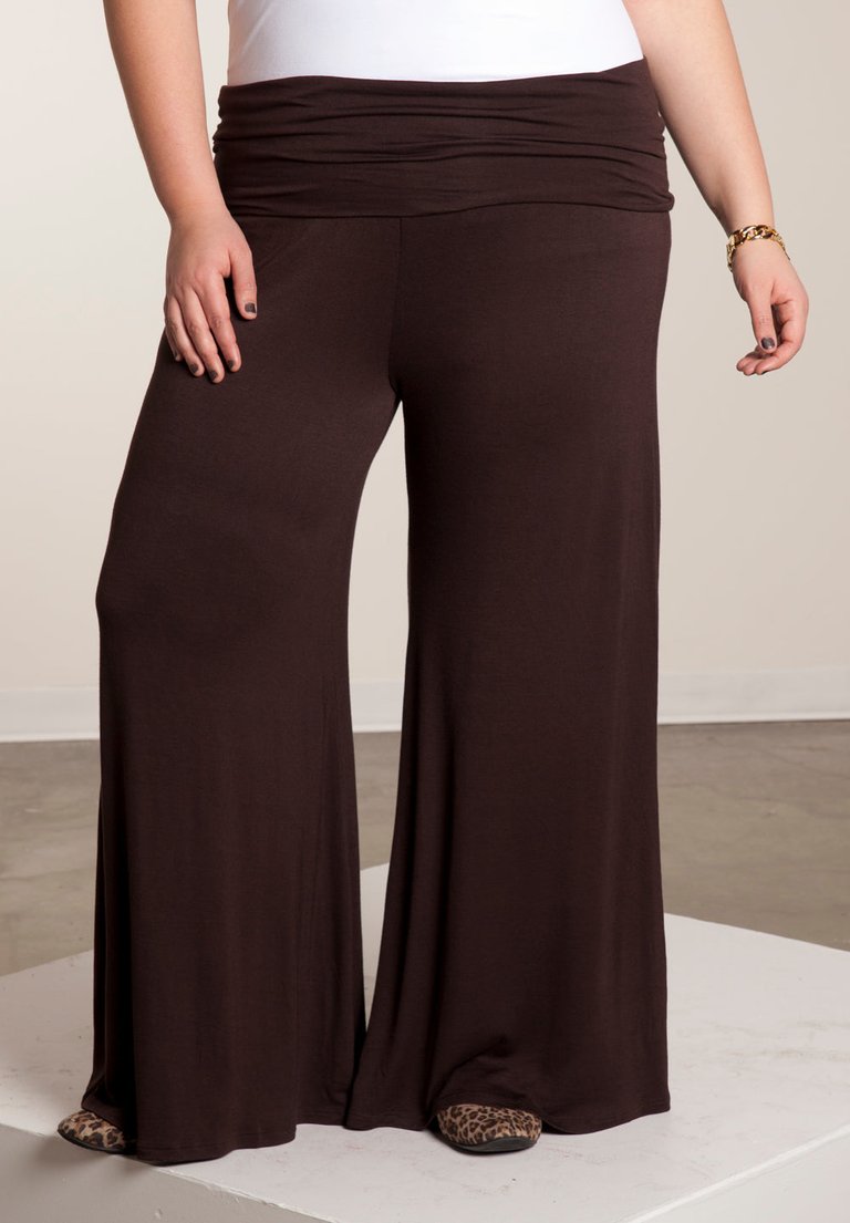 Perfect Palazzo Pants - Brown