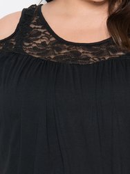 Stacy Cold-Shoulder Top