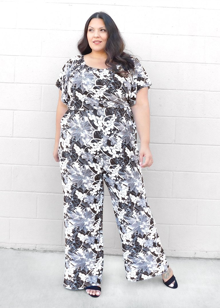 Tammy Jumpsuit - BW Floral