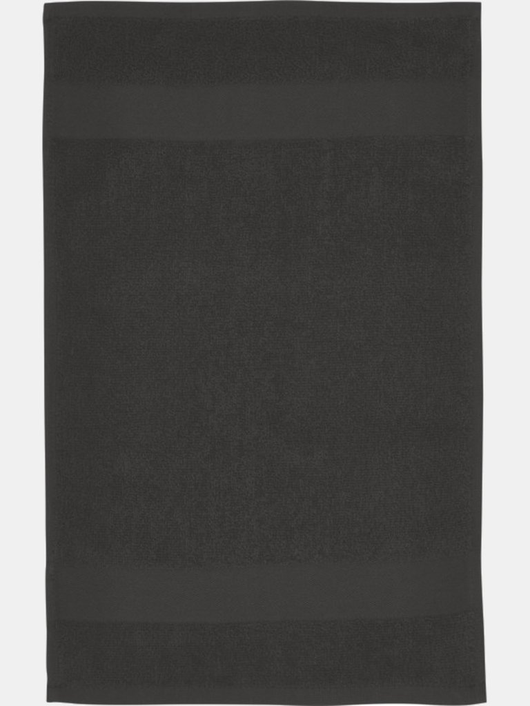 Chloe Bath Towel - Solid Black - Solid Black