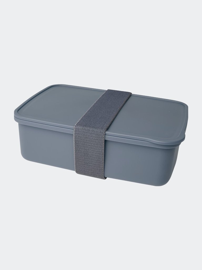 Dovi Plastic Lunch Box - Slate Grey - Slate Grey