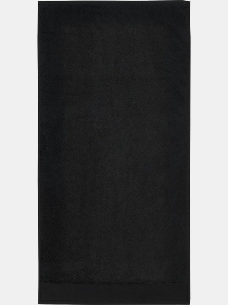 Nora Bath Towel - Solid Black - Solid Black