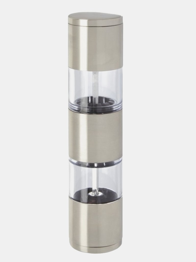 Seasons Auro Salt & Pepper Grinder (Silver) (One Size) - Silver