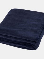 Seasons Bay Blanket (Dark Blue) (49.6 x 64.2 inches) (49.6 x 64.2 inches) (UK - 126 x 163 cm) - Dark Blue