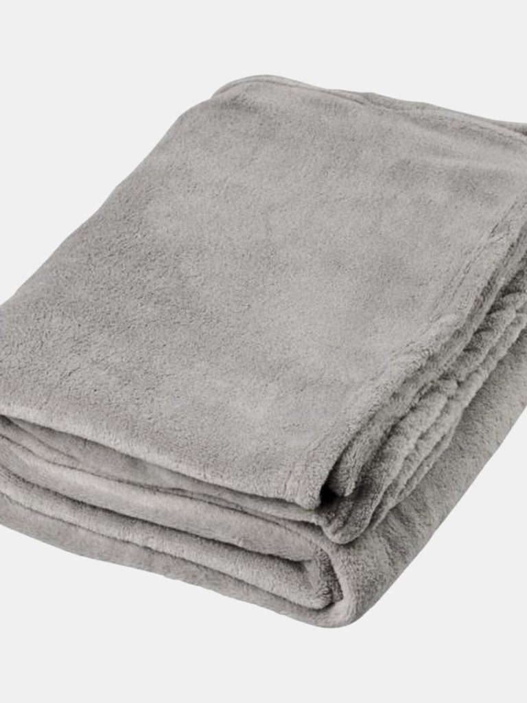 Seasons Bay Blanket (Gray) (49.6 x 64.2 inches) (49.6 x 64.2 inches) (UK - 126 x 163 cm) - Gray