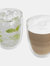 Seasons Boda 2-Piece Glass Set (Transparent Clear) (7.1 x 3.5 x 4.1 inches) (7.1 x 3.5 x 4.1 inches) - Transparent Clear